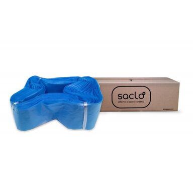 SACLO Jäätmekäitluse prügikott Mini 60m 4tk (sinine,20my)