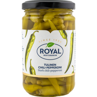 ROYAL Vürtsikas tšilli-pepperoni 280g