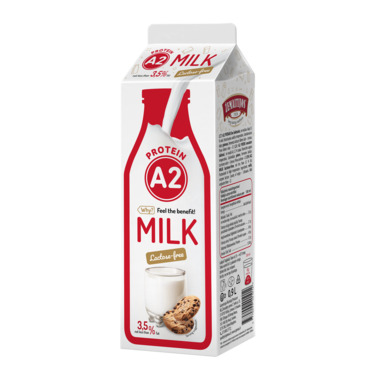 ŽEMAITIJOS Piim A2 3,5% 0,9l (pure, laktoosivaba)