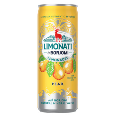 BORJOMI Karastusjook Limonati pirn 0,33l (purk)