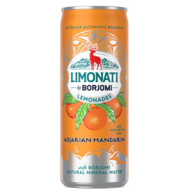 BORJOMI Karastusjook Limonati mandariin 0,33l (purk)
