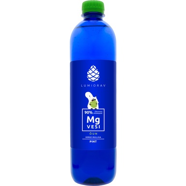 LUMIORAV Magneesiumivesi õuna kerge mulliga 0,568l (pet)