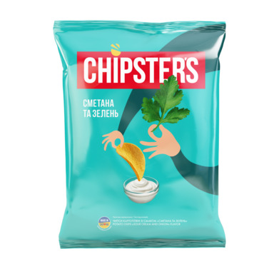 FLINT Chipsters Hapukoore ja ürdimaits. kartulikrõpsud 22g