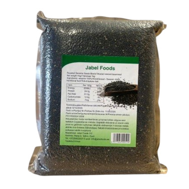 JABEL FOODS Mustad röstitud seesamiseemned 1kg