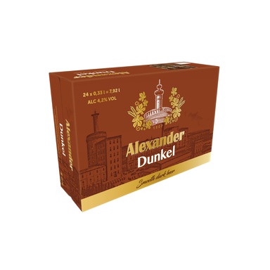 A. LE COQ õlu Alexander Dunkel tume 4,2% 33cl 24-pakk (kohver