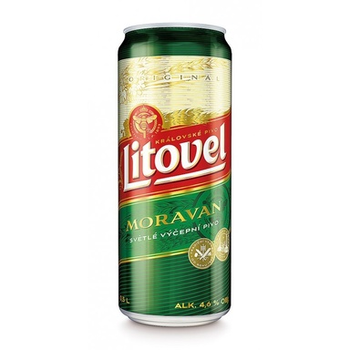 LITOVEL õlu Moravan hele 4,6% 50cl (purk)
