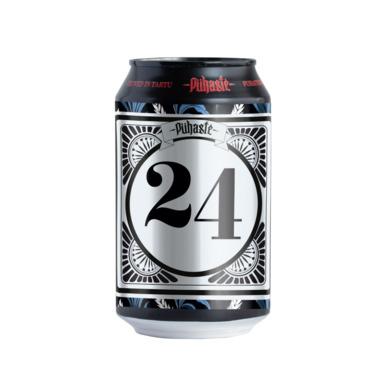 PÜHASTE õlu 24 Estonian Ale hele 4,8% 33cl (purk)