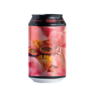 PÜHASTE õlu Cotton Candy Sunset Fruited Sour 6% 33cl (purk)