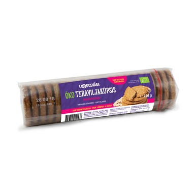 Loodusvägi ÖKO teraviljaküpsis kaerahelvestega 250g