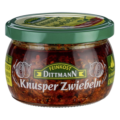 DITTMANN Krõbedad sibulad tšilliõlis 185g