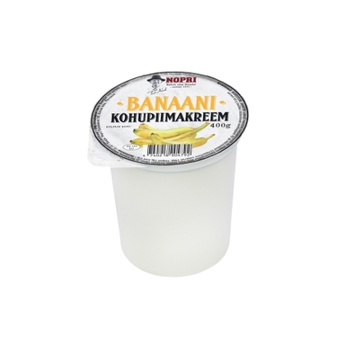 NOPRI Kohupiimakreem banaani 400g