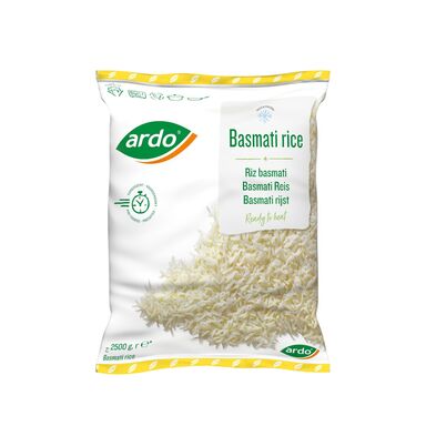 ARDO Basmati riis eelkeedetud 2,5kg (külmut.)