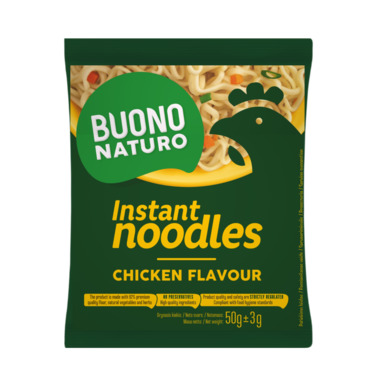 Kiirnuudlid kanamaitselised, BUONONATURO, 50 g