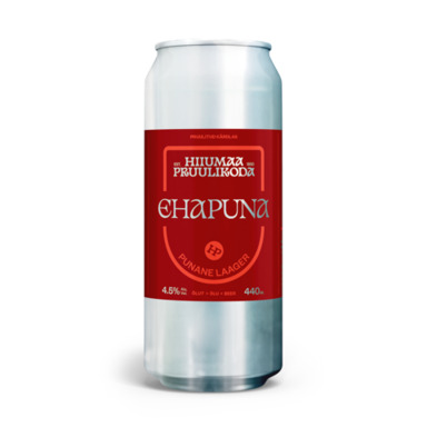 HIIUMAA PRUULIKODA õlu Ehapuna punane 4,5% 44cl (purk)