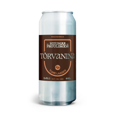 HIIUMAA PRUULIKODA õlu Tõrvanina tume 5,4% 44cl (purk)