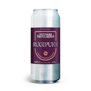 HIIUMAA PRUULIKODA õlu Rugipukk Rukkilaager 6,8% 44cl (purk