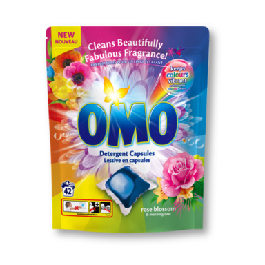 OMO Pesukapslid Rose Blossom 42x20g