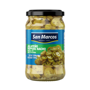 SAN MARCOS Rohelised jalapenoviilud 210g