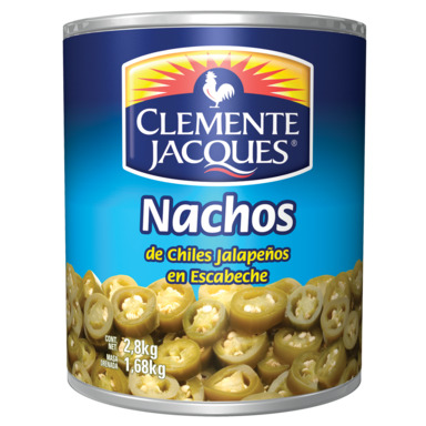 CLEMENTE JACQUES Rohelised jalapenoviilud 2,8kg