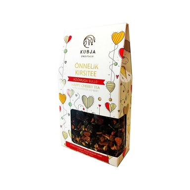 KUBJA Õnnelik Kirsitee Rõõmuga Sulle! taimetee 100g