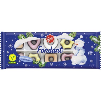 FRIEDEL Šokolaadifondant nonparelliga 150g