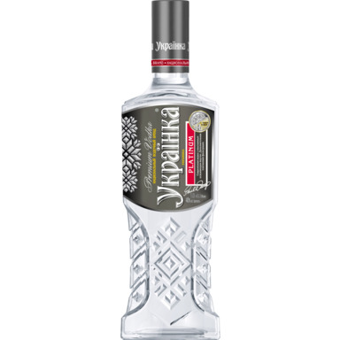 UKRAINKA Premium Platinum vodka 40% 100cl