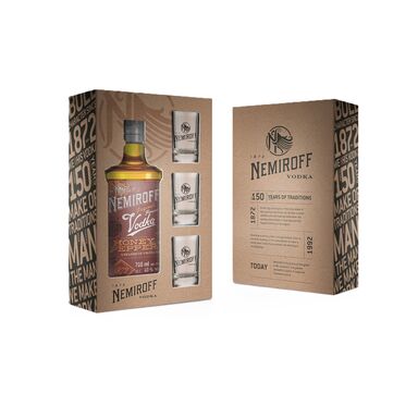 NEMIROFF Honey Pepper Original vodka 40% 70cl
