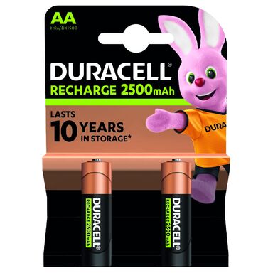DURACELL Akupatarei NiMH HR6 AA 2500 mAh 2tk
