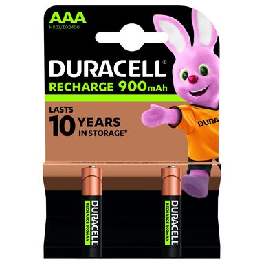 DURACELL Akupatarei NiMH HR03 AAA 900 mAh 2tk