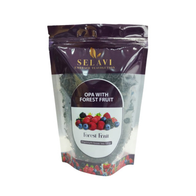 SELAVI Must tee marjamaitseline Opa Forest Fruit 100g