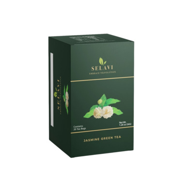 SELAVI Roheline tee jasmiini maitseline 20x1,8g (ümbrik)