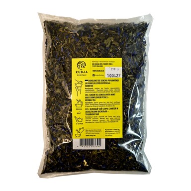 KUBJA Sencha Piparmündi ja Rukkililleõiega roheline tee 250g