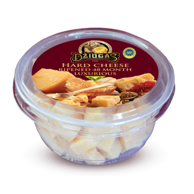 DŽIUGAS Kõvajuustu kuubikud 250g (laktoosivaba)