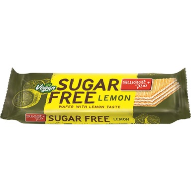 ZIV Suhkruvaba vahvel sidrunimaitselise kreemiga (77%) 24g