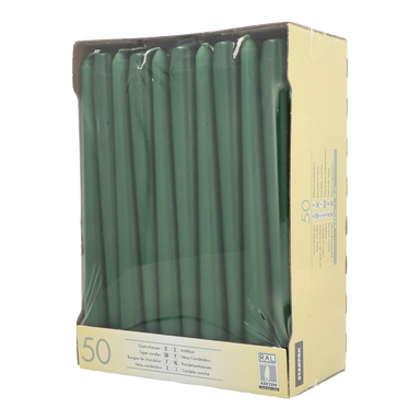 PAPSTAR Antiikküünlad 2,2x25cm, 7h, 50tk (roheline)