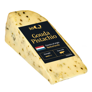 DELI Q Gouda juust pistaatsia pähklitega kg (ca100-200g/tk)