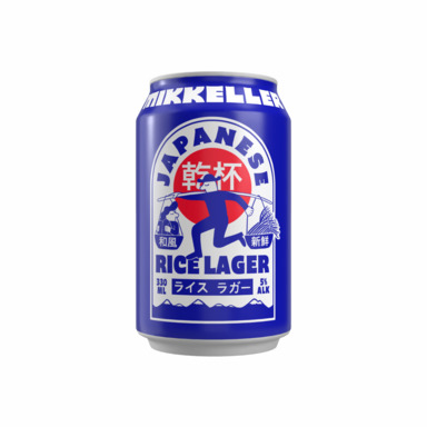 MIKKELLER õlu Japanese Rice Lager hele 5% 33cl (purk)