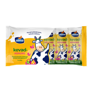 ALMA Kohuke pashamaitseline kakaoglasuuris multipakk 5x40g