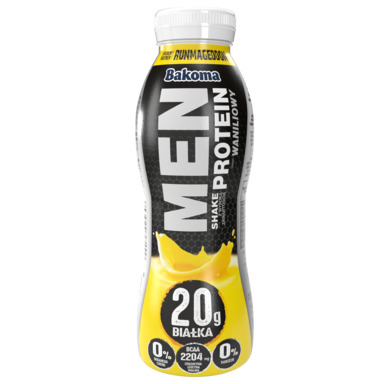 BAKOMA Men vanilli proteiinijogurtijook magusainetega 380g