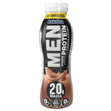 BAKOMA Men šokolaadi proteiinijogurtijook magusainetega 380g