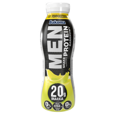 BAKOMA Men banaani proteiinijogurtijook magusainetega 380g