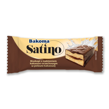 BAKOMA Satino batoon kakaotäidisega multipakk 10x39g