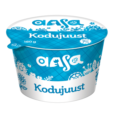 AASA Kodujuust 7% 180g