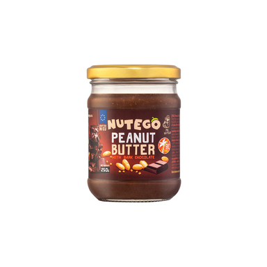 NUTEGO Maapähklivõie tume šokolaadiga 250g