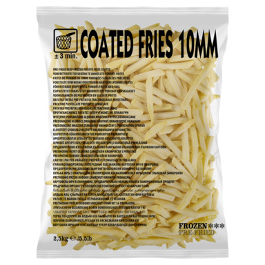 Friikartulid krõbeda kattega Blanco 10mm 2,5kg (külmut.)