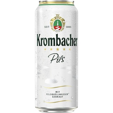 KROMBACHER õlu Pils Original hele 4,8% 50cl (purk)