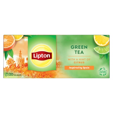 LIPTON Roheline tee tsitrusega 25x1,3g