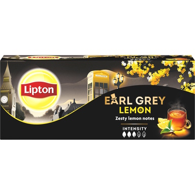 LIPTON Earl Grey tee Lemon 25x2g