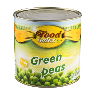 FOOD INDEX Rohelised herned 2,6kg (plekkpurk)