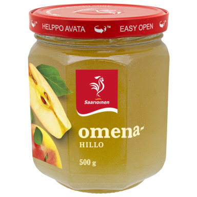 SAARIOINEN Õunamoos 500g (klaas)